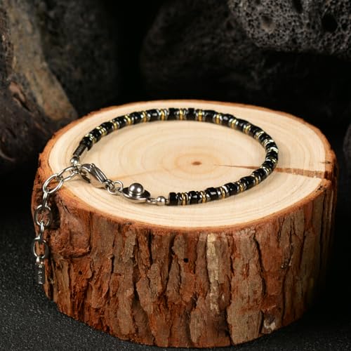 Pulsera MetShine de Obsidiana y Hematita para Hombre miniatura 3