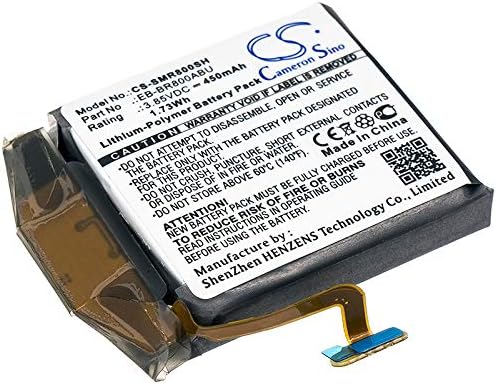 FITHOOD Battery Replacement for Samsung Galaxy Watch 46mm SM-R805 SM-R800 GH43-04855A EB-BR800ABU (450mAh/3.85V)