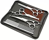 Yeahbudddy Dog Grooming Scissors Kit,Shears for Dog Cats Pets,Safty Rounded Scissors for...