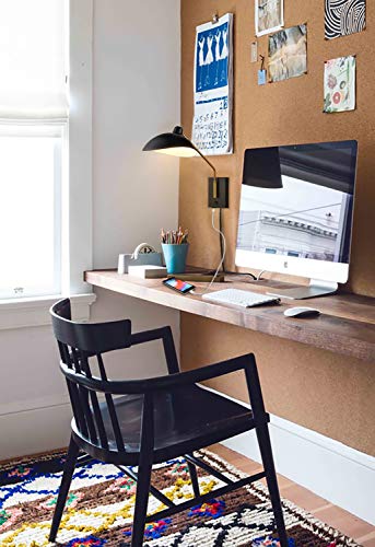 Image of CLAXY Plug in Wall Sconces Matte Black Swing Arm Wall Mount Lighting | E12 Home Wall Lights with USB Charge Port-Set of 2, Plug in or Hardwired Wall Mounted Lights for Bedroom Reading Room Living