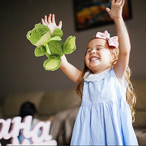 Cazoyee Super Soft Frog Plush Hugging Pillow And Cute Frog Stuffed Animal, Adorable Frog Plushie Toy For Kids Toddlers Children Baby, Cuddly Plush Frog Gift For 3 4 5 6 7 8 9 Years Old Girls Boys #TOP3