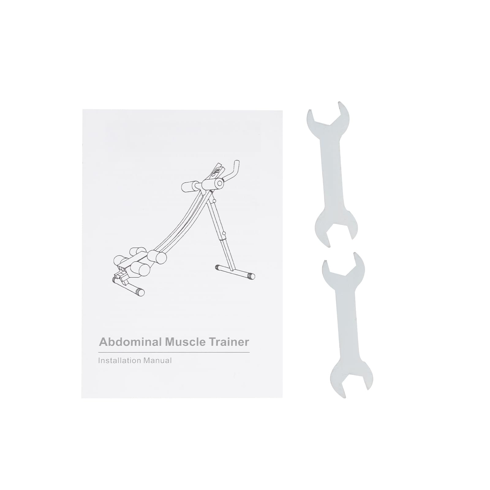 Allenatore addominale pieghevole a 3 livelli di resistenza addominale con display a LED, ruote silenziose, attrezzo per l'allenamento addominale regolabile, 200 kg per allenamento braccia e gambe