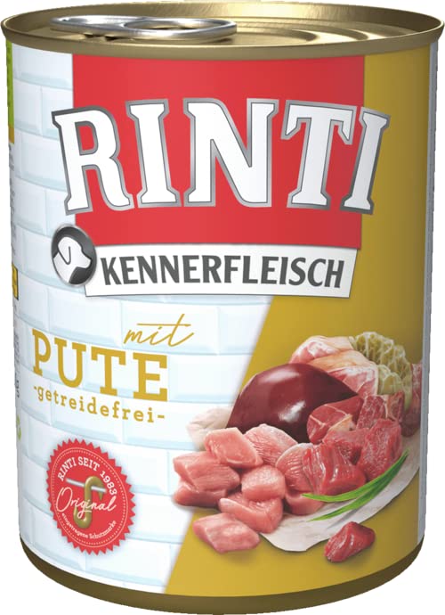 Rinti Kennerfleisch Multipack Pute und Schinken 24 x 800 g