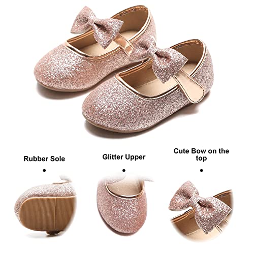 image for Felix & Flora Girls Mary Jane Flat Dress Shoe for Toddler Little Kid P