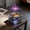 10 Cm Solid State Music Tesla Coil Artificial Lightning Desktop Toy For unisex-adult Electric Power Wireless Transmission Model Science Experiment Tool