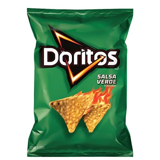 Frito Lay, Doritos, Tortilla Chips, 9.75oz Bag (Pack of 3) (Choose Flavors Below) (Salsa Verde)