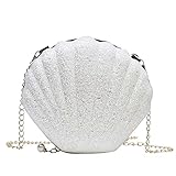 Produkte umfassen：1 X Süße Pailletten Perle Shell Taschen Dame Messenger Bag