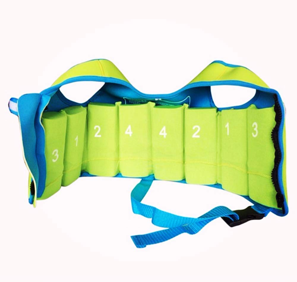 TitopSwim Vest for Child Infant Swim Trainer Vest for Baby Kids' Float Vest Fruit Green Small for Children 0-3 Years