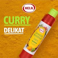 HELA - Gewürz Ketchup Curry delikat 500 ml - Lieblich-würziger Curry Ketchup - vegan, glutenfrei, laktosefrei, ohne Konservierungsstoffe - veganer Würzketchup für Pommes, Grillgerichte & Gemüse – Ansicht 3