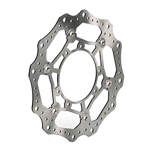 Disque de frein avant RFX Fxbd 10600 55bk noir en acier usiné