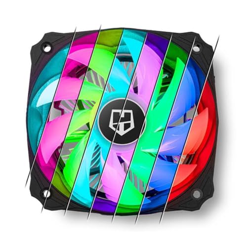 NOX XTREME PRODUCTS Hummer H-123 RGB- NXHUMMERH123RGB - RGB PWM CPU Cooler