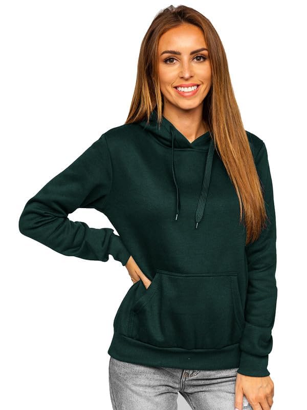 lazychunks Women’s Hoodie Sweatshirt | Full Sleeve Winter Pullover with Kangaroo Pocket for Casual Cozy Winter Wear Hoodie for Daily Use-picture-13
