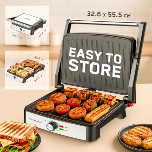 Inalsa INALSA Sandwich Maker - Image 7 of 9