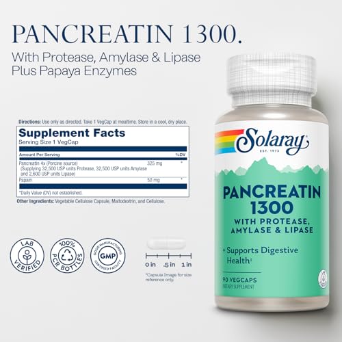 Solaray Pancreatin 1300