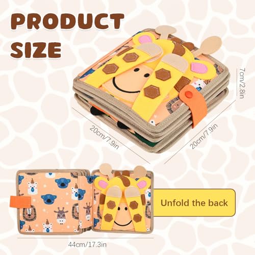 Image of PATPAT Busy Board for Toddlers