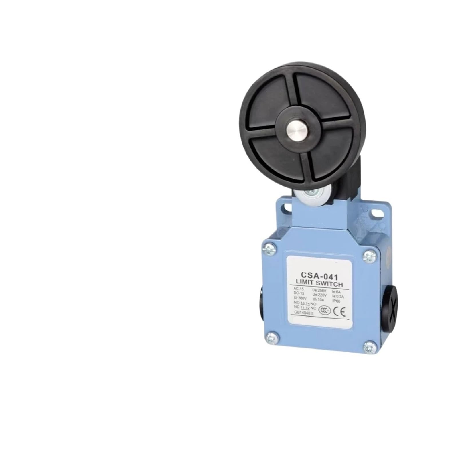 CSA-041 Finecorsa Rullo metallico IP66 Impermeabile 250V 5A NO NC Sensore di controllo della posizione industriale