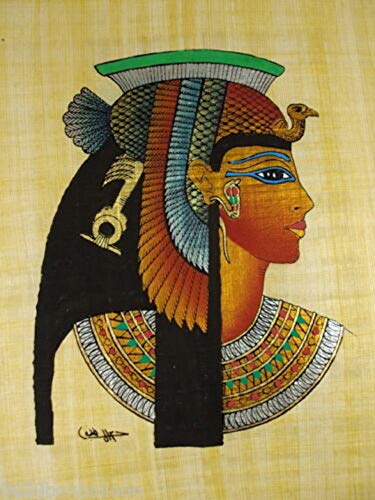 bonballoon 100% Authentic Egyptian Egypt Original Hand Painted Painting Papyrus Paper Pharaoh Ancient 8