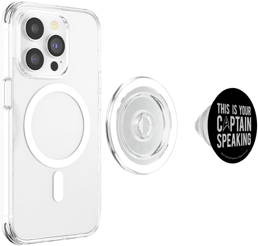 Star Trek This Is Your Captain Speaking PopSockets MagSafe PopGrip for iPhone