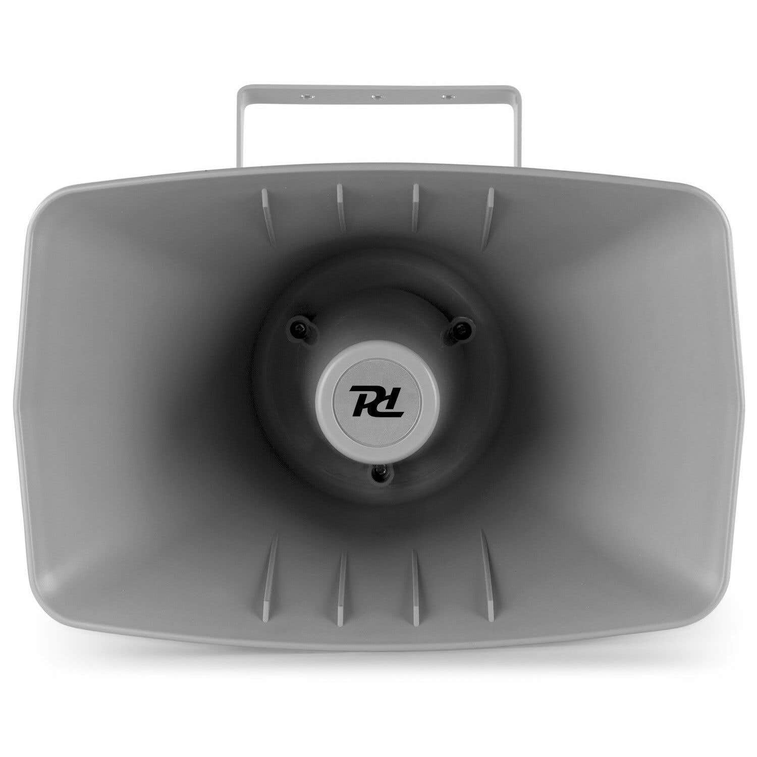 Power Dynamics Altavoz bocina de Largo Alcance, 100v, 7,5 W, 15 W y 30 W. Apto para Intemperie IPX6 con Carcasa de ABS Resistente. Ideal para megafonía, 100 V, se suministra con Soporte de Montaje