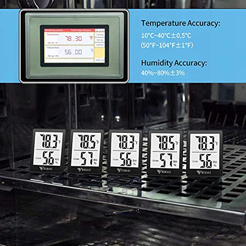 Doqaus 655 Digital Hygrometer Indoor Thermometer 3 Pack, Room Thermometer thumb #6