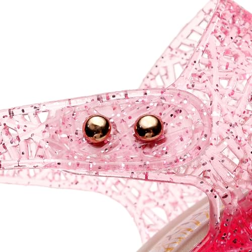 Jelly Sandals for Girls,Closed Toe Princess Costume Summer Dress Shoes Fisherman Gladiator Water Beach Flat Sandals for Toddler/Little Kid/Big Kid3