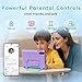 SHARECLOUD 10 inch Kids Tablet, Android Tablet for Kids, 24GB RAM 64GB ROM, 1TB Expandable, with EVA Case, Parental Control, 6600mAh Battery, Dual Camera, BT5.4, WiFi 6, Gift (Purple)