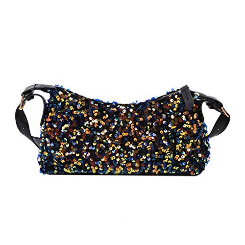 QLTY Sac à bandoulière à Paillettes pour Femmes,Sac sous Les aisselles,Sac à Main à la Mode,Sac fourre-Tout avec Paillettes,Sac à Main Shopping,Sacs à poignée supérieure pour Femmes Cover