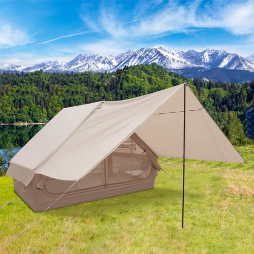Carpa Inflable para Camping Tangkula 4-6 Personas Impermeable