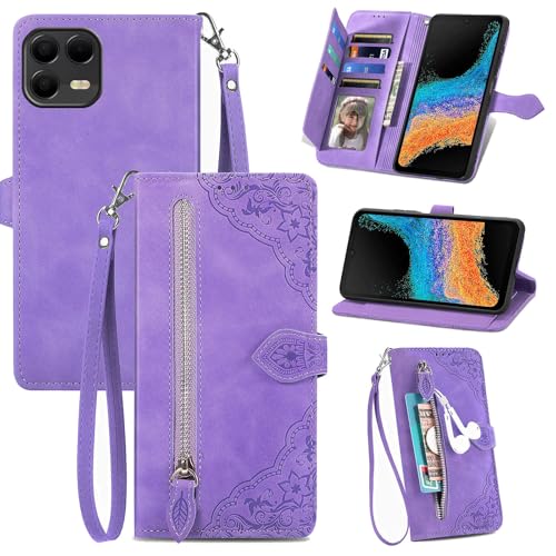 Étui T-Mobile Revvl 7 5G résistant aux chutes avec coque interne TPU souple