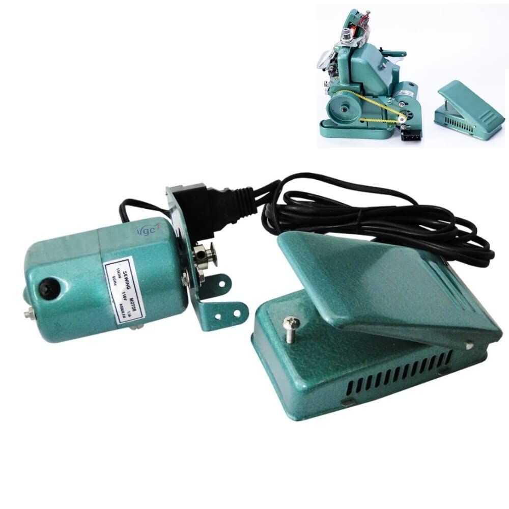 Motor Overlock Gn1 Portátil Sequinha Chinesinha 150w Verde (220