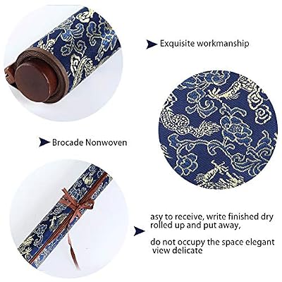 Reusable Chinese Water Paper Calligraphy Fabric Book, Chinese Water Writing Cloth Set for Practicing Calligraphy Gift with Elegant Packaging Design filled with Characteristics Suitable as a Gift