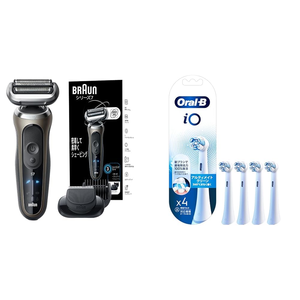 W077 Braun電気シェーバー シリーズ7 髭剃り メンズ72-C1500s Amazon.co.jp: 【2点セット【Amazon.co.jp限定】】ブラウン 電気