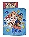 Paw Patrol Team Paw Toddler Nap Mat - Includes Pillow & Fleece Blanket – Great for Boys and Girls Napping at Daycare, Preschool, Or Kindergarten - Fits Sleeping Toddlers and Young Children