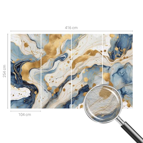 Décor mural intissé impression de haute qualité format XL 416x254 cm - 5