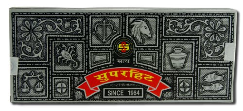 SAI BABA INCENSE,SUPER HIT, 100 GM CASE_6 by Sai Baba