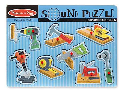 Construction Tools Sound Puzzle