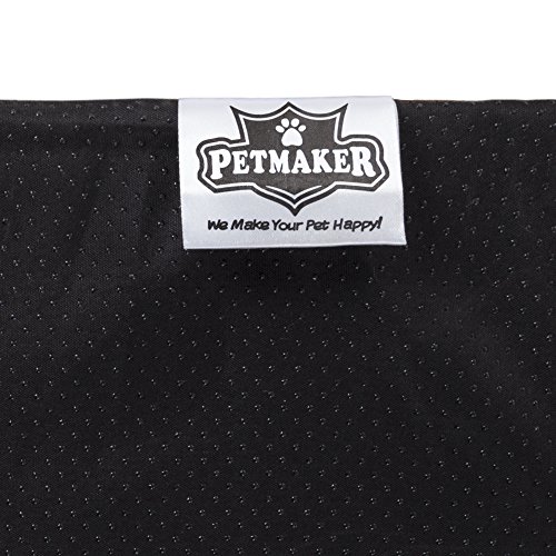 image for Orthopedic Sherpa Top Pet Bed with Memory Foam and Removable Cover Tan
