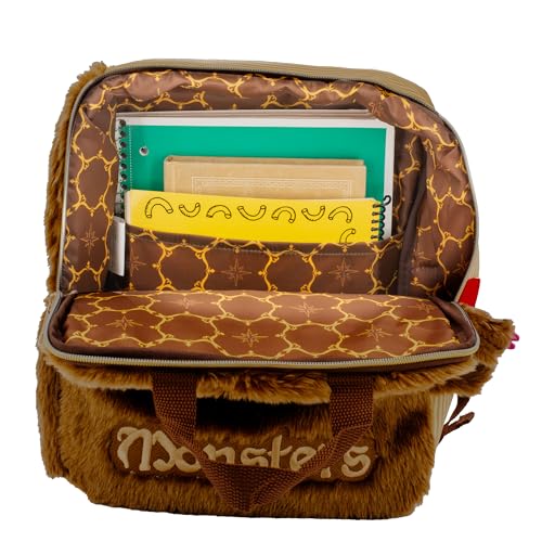 AI ACCESSORY INNOVATIONS Wizarding World Harry Potter Livro dos Monstros bolsa de livros de pelúcia,