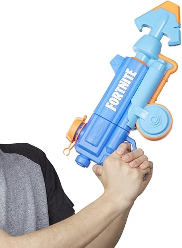 Miniatura 7 de Nerf Super Soaker Fortnite HG Water Blaster - Bomba de acción de remojo para juegos de agua de verano al aire libre - para adolescentes y adultos