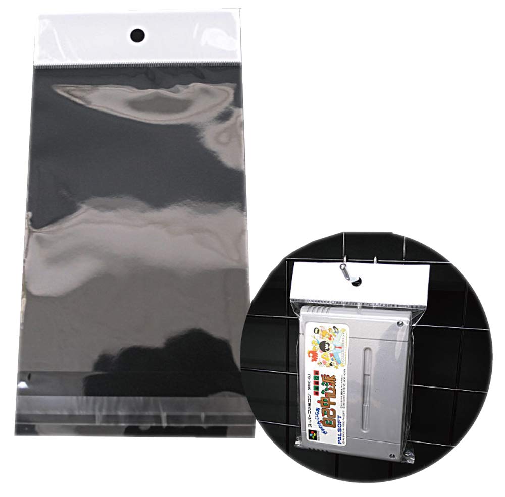 Amazon | 【エムティ】ヘッダー袋 OPP W110xH160mm 40ミクロン 静防