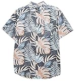 Hurley Herren One and Only Lido Stretch S/S Hemd, schwarz, S