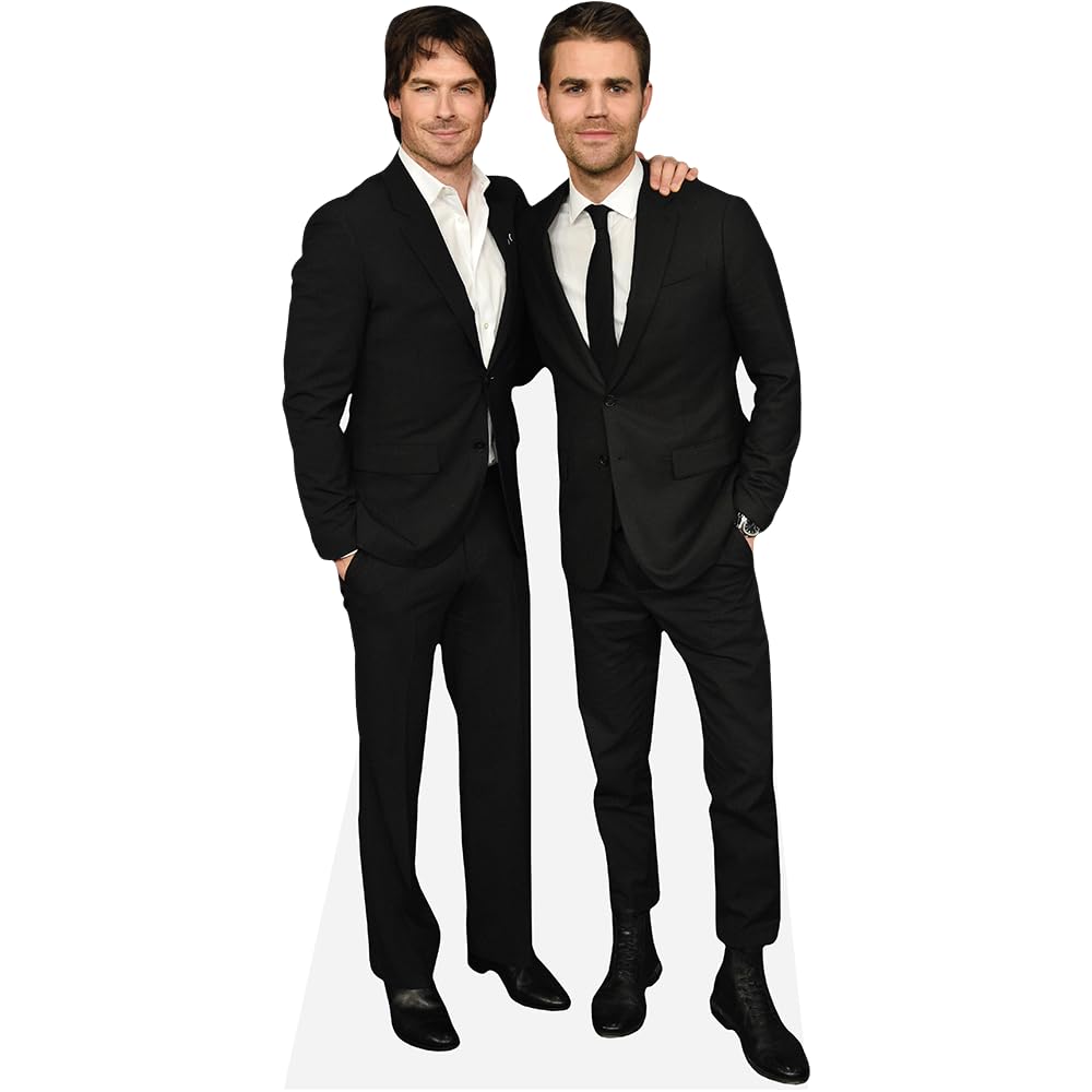 Ian Somerhalder And Paul Wesley (Duo) Mini Celebrity Cutout