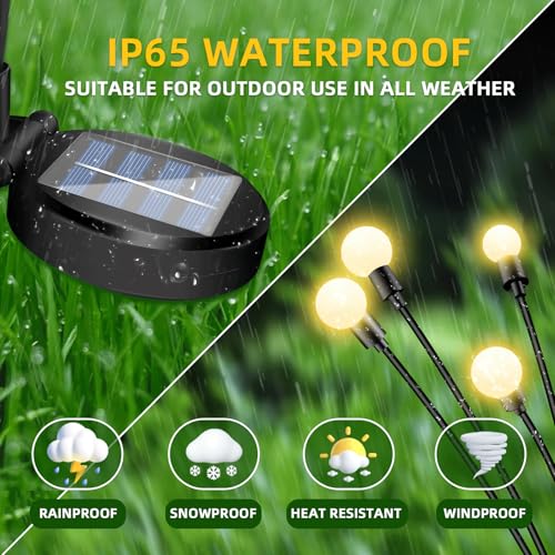 SCNNC Solar Lights Outdoor - 4Packs 32 LEDs Garden Lights — view 4