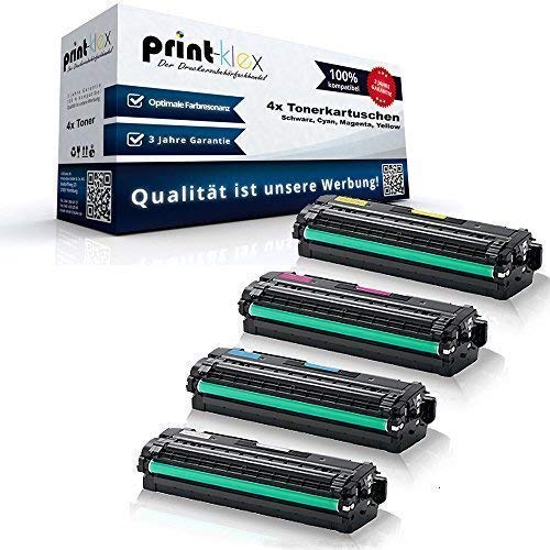 4x Cartucce Toner Compatibili per Samsung CLP415