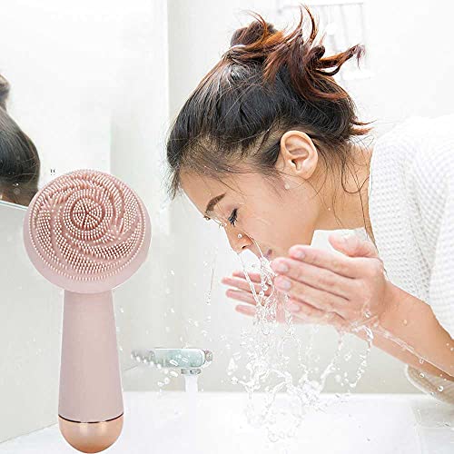 BIGBIGFAMILY Escova de limpeza facial elétrica de limpeza facial, limpeza profunda eficaz, remoção d