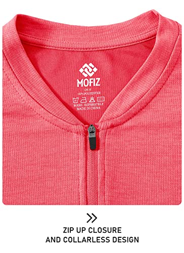 Jnshi Gym Tops For Women Golf Polo Shirts Short Sleeve Quick Drying Sports Casual Tennis Shirts Tangerine M #TOP4