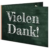 5 Danksagungskarten für die Einschulung mit passenden Umschlägen, Dankeskarten nach der Einschulung im Set zu 5 Stk.