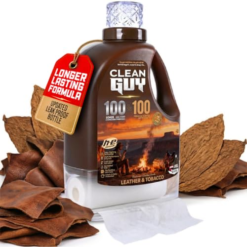 Clean Guy Leather Tobacco Detergent Set