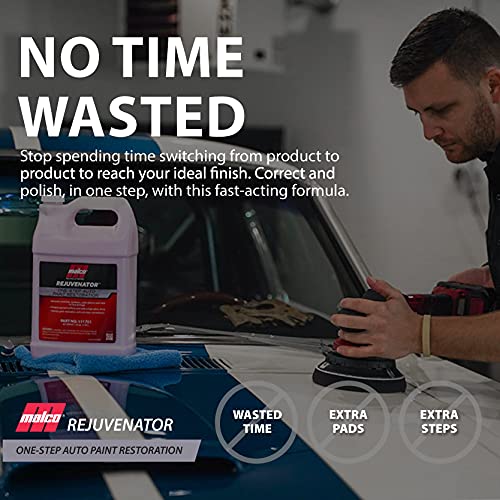 Malco Paint Rejuvenator - One Step Automotive Paint Restoration/Clear Coat Scratch and Swirl Remover/Re-Shine Old, Aged Paint to Look New / 1 Gallon (111701) by Malco - Image 5