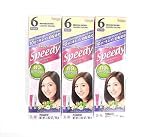 Bigen Speedy Conditioning Color (#6 Medium Brown) Refill Pack of 3 No Ammonia
